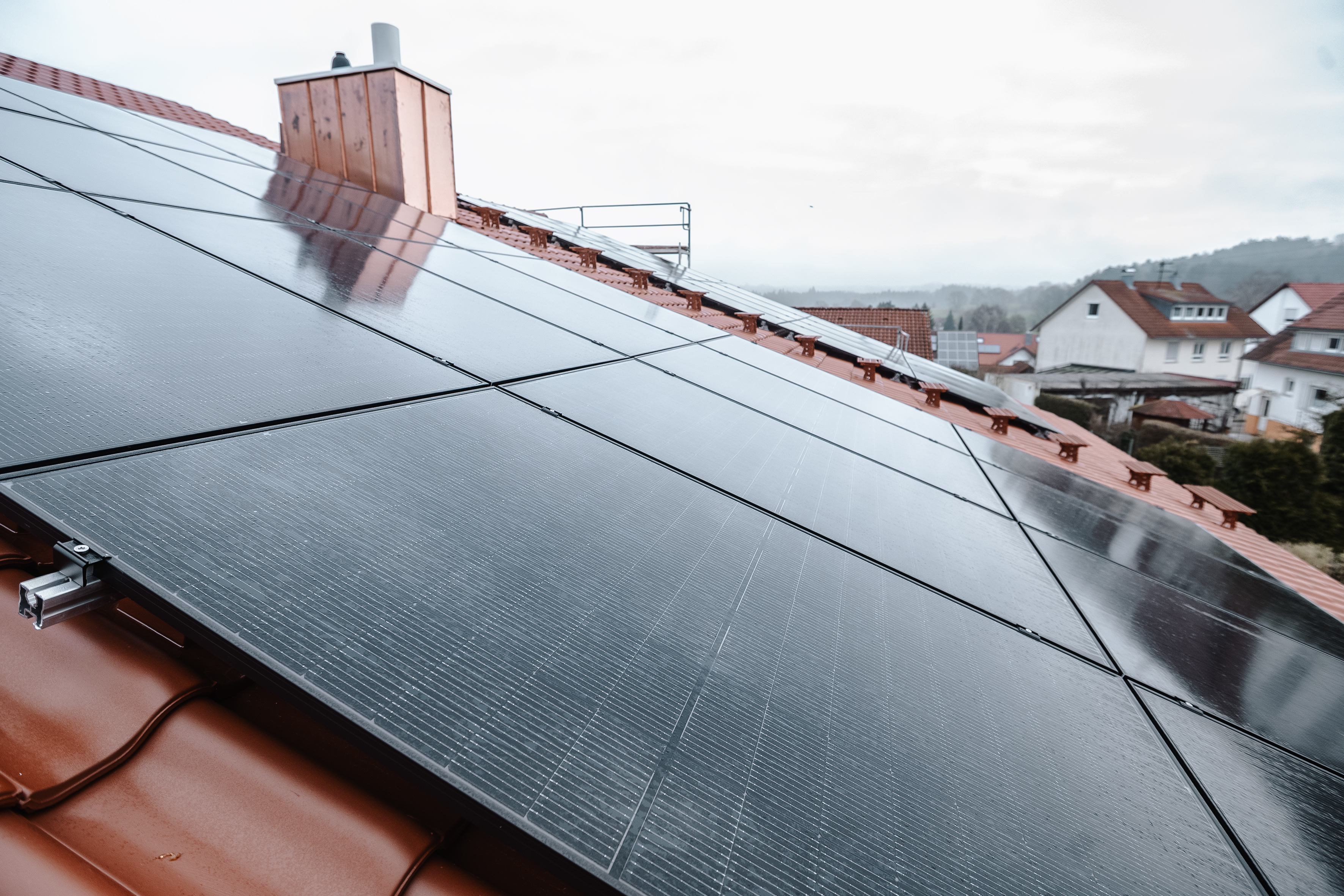 PV-Anlage auf Dach