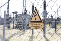Schild Hochspannung Lebensgefahr
