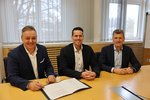 Vertragsunterzeichnung Kooperation Hochschule Aalen 